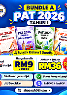 Bundle A PAT 2026 Tahun 1