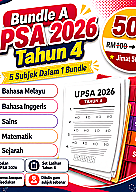 Bundle A UPSA 2026 Tahun 4