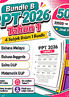Bundle B PPT 2026 Tahun 1 (DLP)