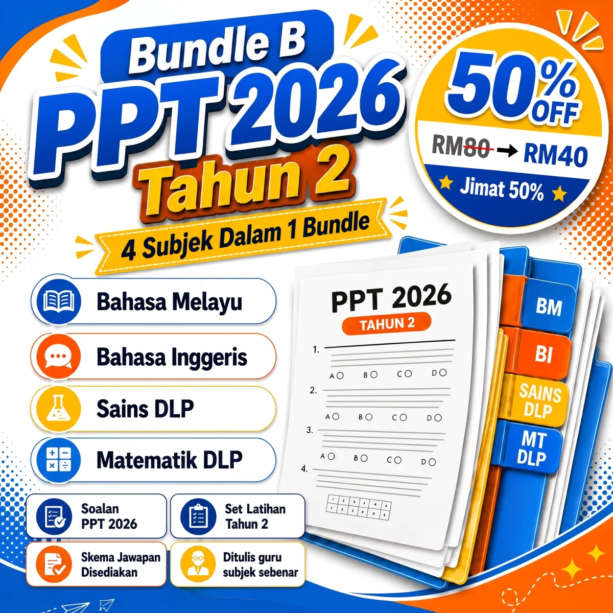 Bundle B PPT 2026 Tahun 2 (DLP)