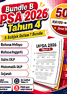 Bundle B UPSA 2026 Tahun 4 (DLP)