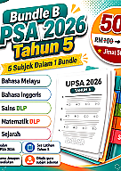 Bundle B UPSA 2026 Tahun 5 (DLP)