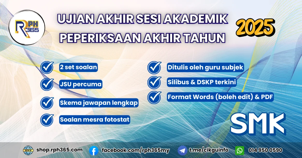 PAT / UASA Sekolah Menengah (SMK) 2025