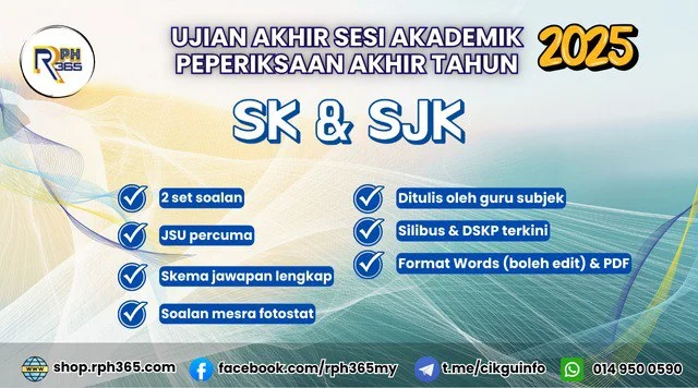 PAT / UASA Sekolah Rendah (SR) 2025