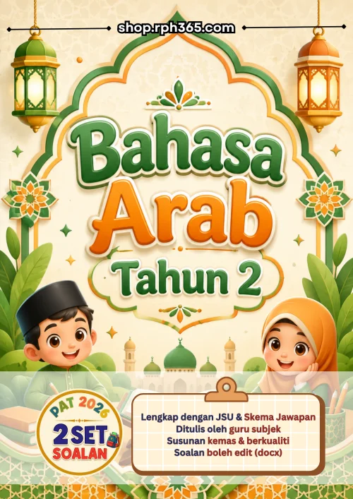 Bahasa Arab Tahun 2 PAT 2026 by RPH365 (2 Set)