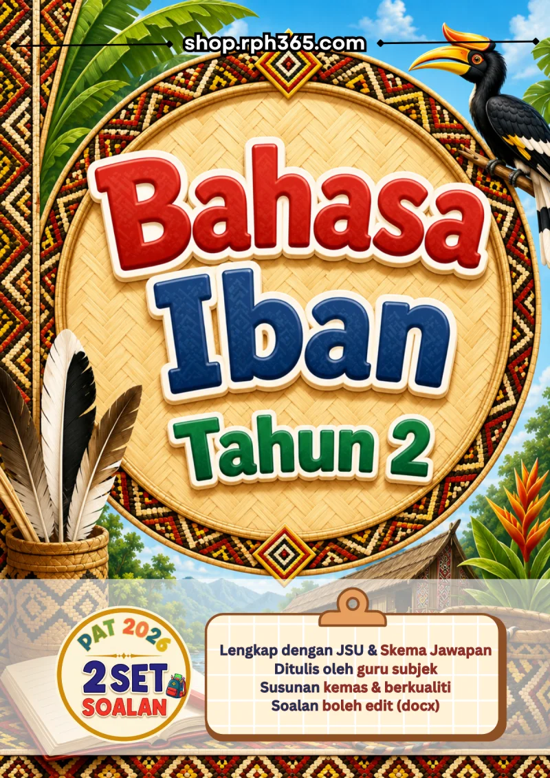 Bahasa Iban Tahun 2 PAT 2026 by RPH365