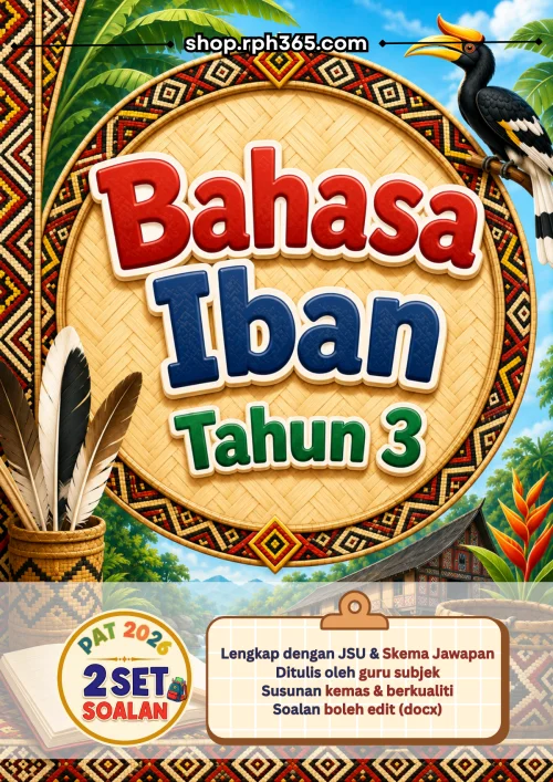 Bahasa Iban Tahun 3 PAT 2026 by RPH365
