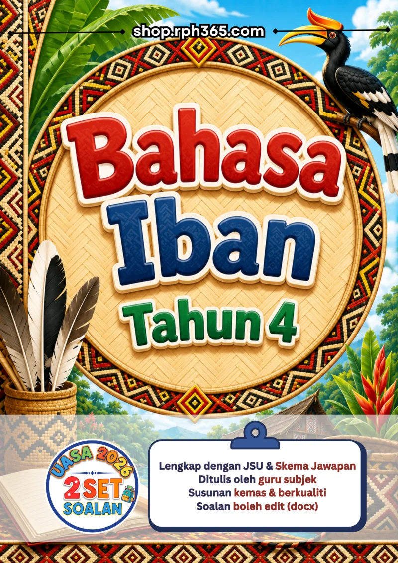 Bahasa Iban Tahun 4 UASA 2026 by RPH365