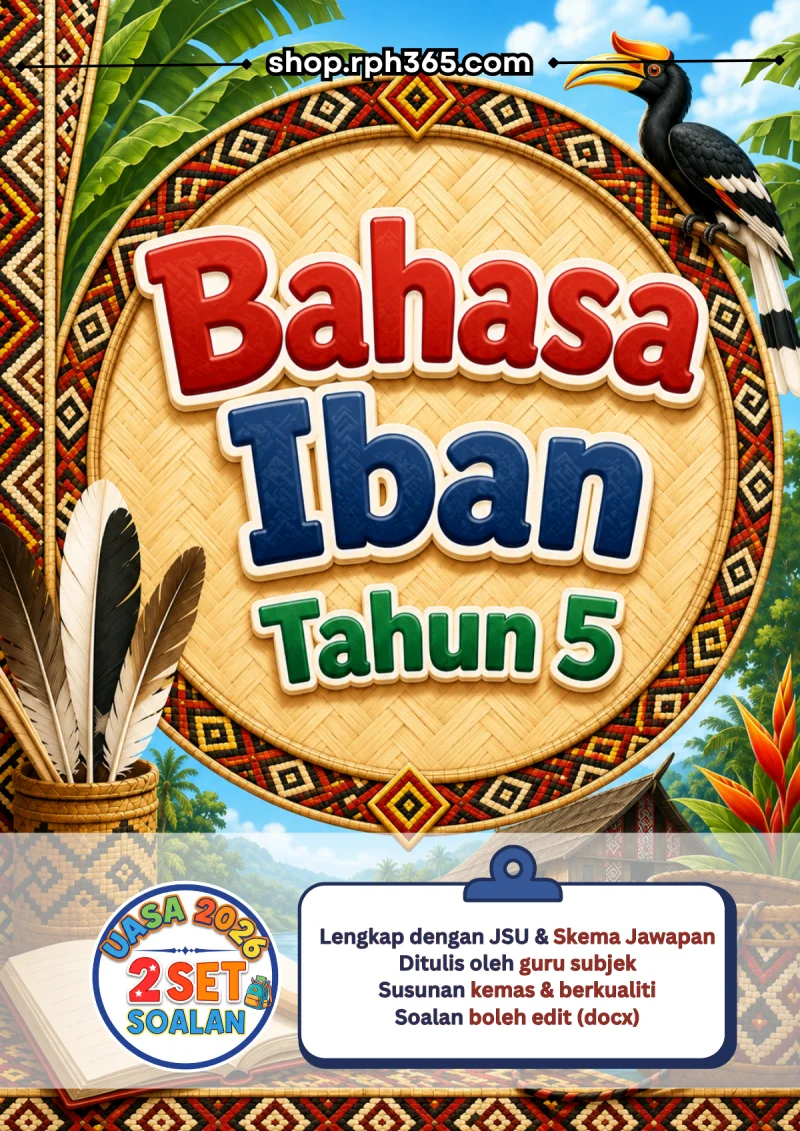 Bahasa Iban Tahun 5 UASA 2026 by RPH365