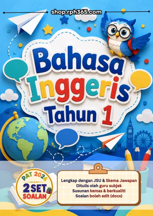 Bahasa Inggeris Tahun 1 PAT 2026 by RPH365