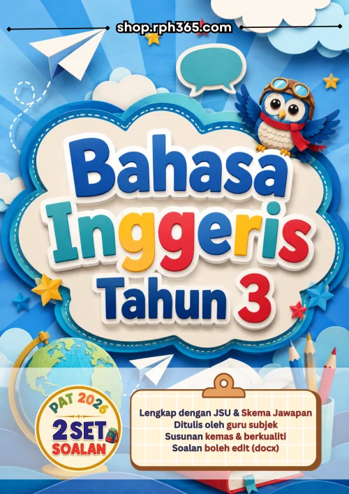 Bahasa Inggeris Tahun 3 PAT 2026 by RPH365