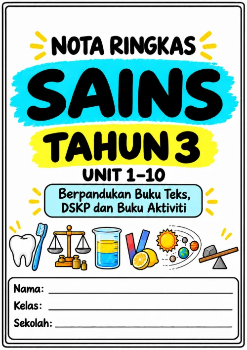Nota Ringkas Sains Tahun 3