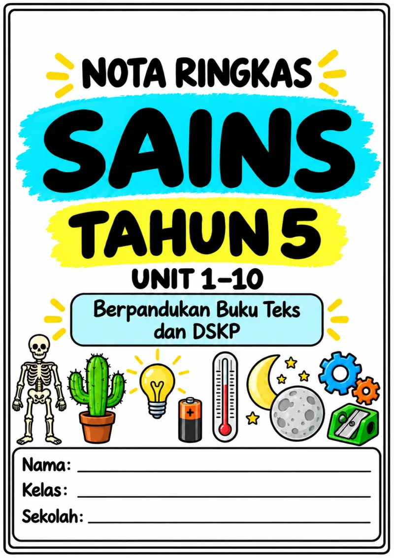Nota Ringkas Sains Tahun 5