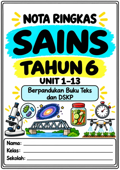 Nota Ringkas Sains Tahun 6
