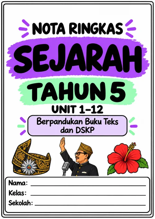Nota Ringkas Sejarah Tahun 5