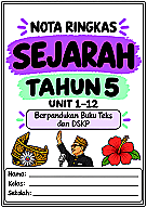 Nota Ringkas Sejarah Tahun 5