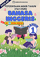 PAT 2025 Bahasa Inggeris SK Tahun 1 by Teacher Nas