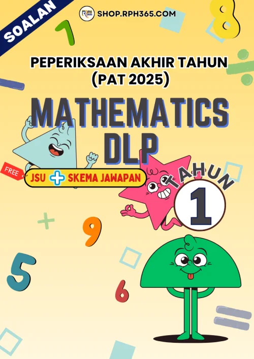 PAT 2025 Matematik DLP SK Tahun 1 by Cikgu Fatimah