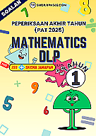 PAT 2025 Matematik DLP SK Tahun 1 by Cikgu Fatimah