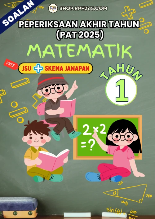 PAT 2025 Matematik SK Tahun 1 by Cikgu Fatimah
