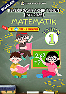 PAT 2025 Matematik SK Tahun 1 by Cikgu Fatimah