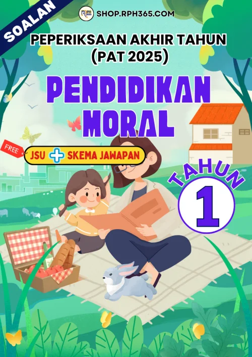 PAT 2025 Pend Moral SK Tahun 1 by Cikgu Fatimah