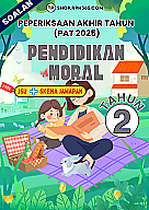PAT 2025 Pend Moral SK Tahun 2 by Cikgu Fatimah