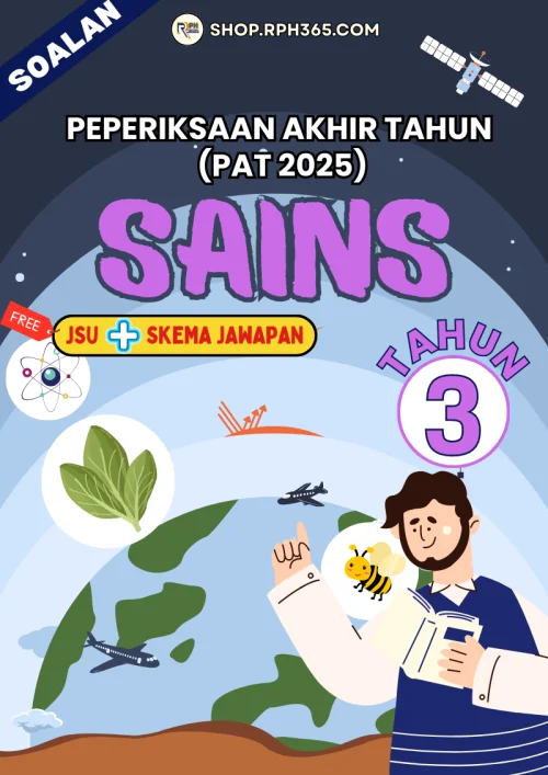 PAT 2025 Sains SK Tahun 3 by Ms Lilybee
