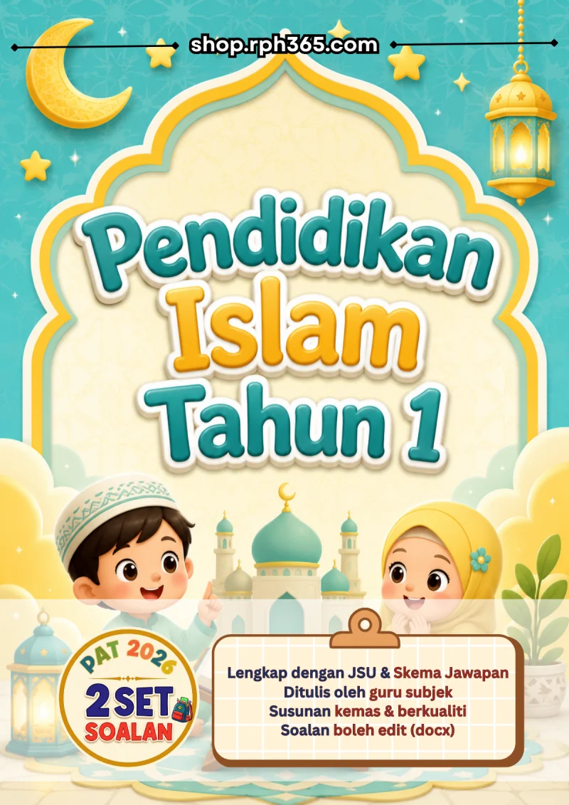 Pendidikan Islam Tahun 1 PAT 2026 by RPH365 (2 Set)