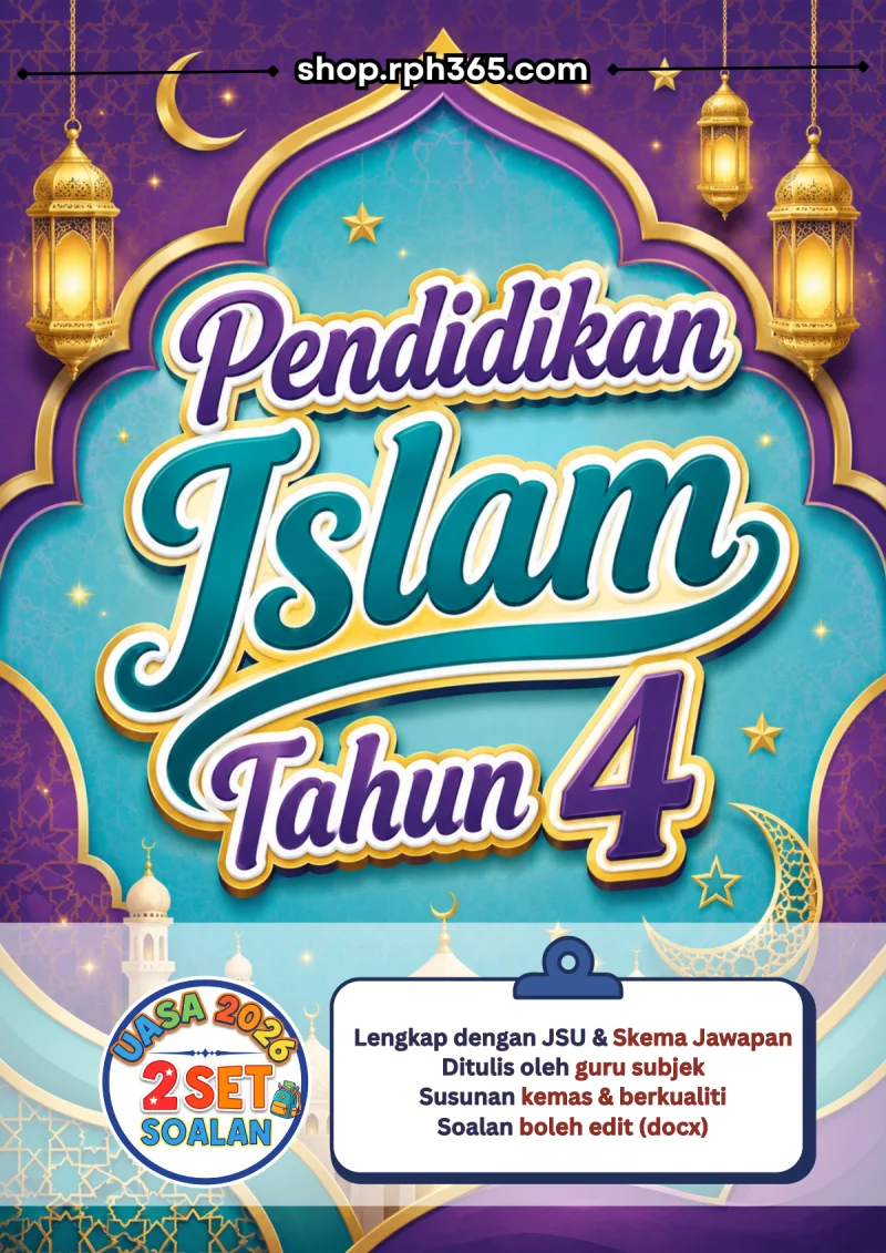 Pendidikan Islam Tahun 4 UASA 2026 by RPH365 (2 Set)