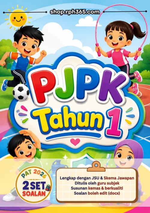 PJPK Tahun 1 PAT 2026 by RPH365 (2 Set)