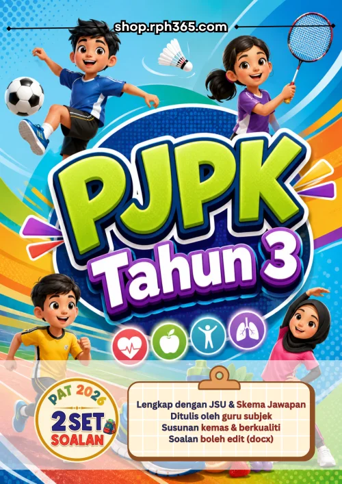 PJPK Tahun 3 PAT 2026 by RPH365 (2 Set)