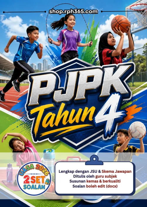 PJPK Tahun 4 UASA 2026 by RPH365 (2 Set)