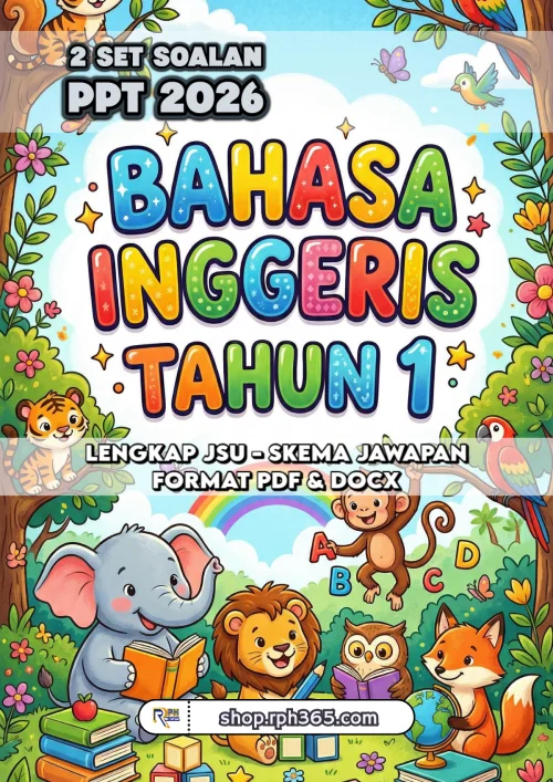 PPT 2026 Bahasa Inggeris Tahun 1 by RPH365