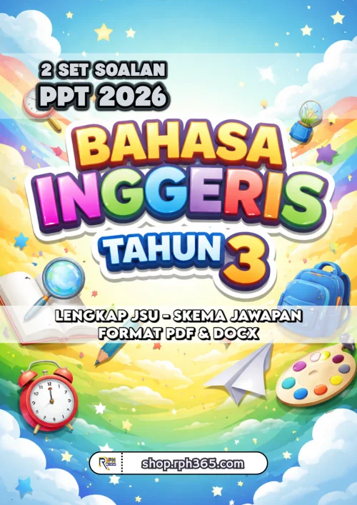 PPT 2026 Bahasa Inggeris Tahun 3 by RPH365