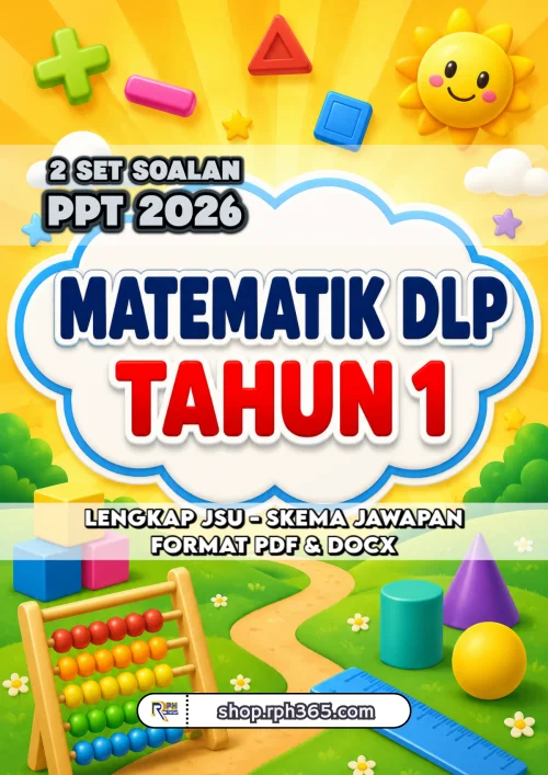 PPT 2026 Matematik DLP Tahun 1 by RPH365
