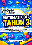 PPT 2026 Matematik DLP Tahun 3 by RPH365