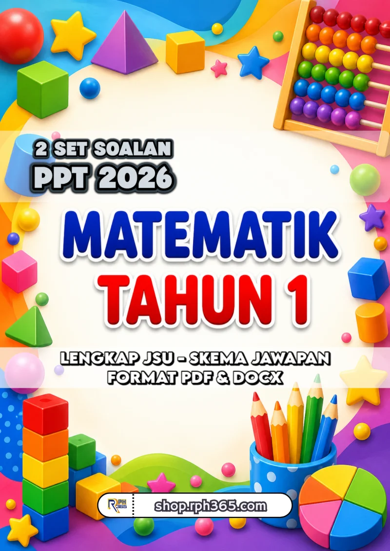 PPT 2026 Matematik Tahun 1 by RPH365