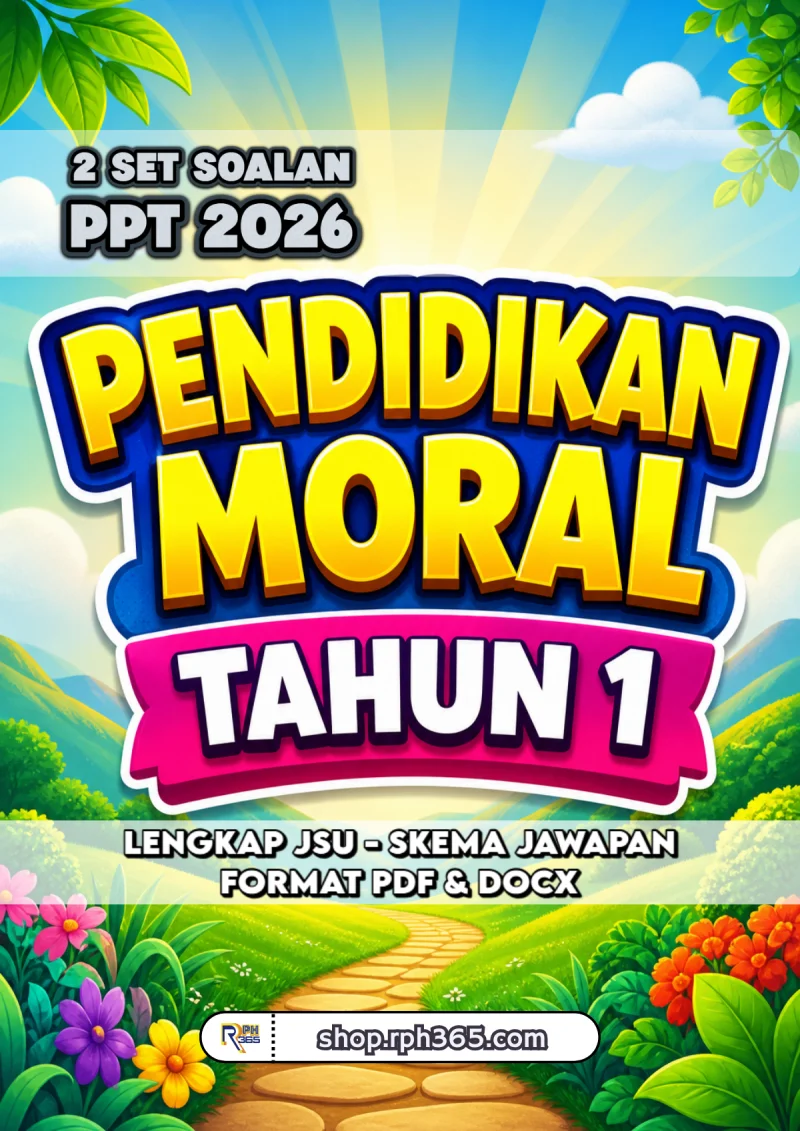 PPT 2026 Pendidikan Moral Tahun 1 by RPH365