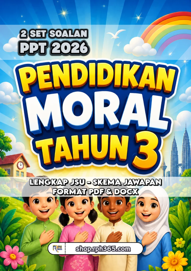 PPT 2026 Pendidikan Moral Tahun 3 by RPH365
