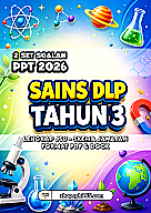 PPT 2026 Sains DLP Tahun 3 by RPH365