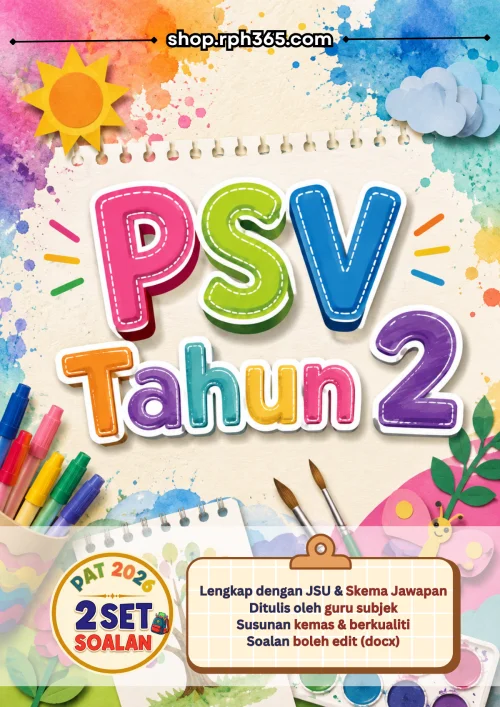 PSV Tahun 2 PAT 2026 by RPH365 (2 Set)