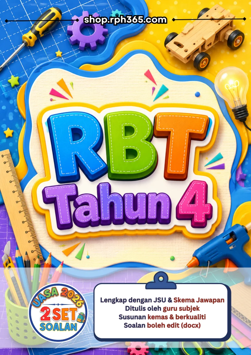 RBT Tahun 4 UASA 2026 by RPH365 (2 Set)