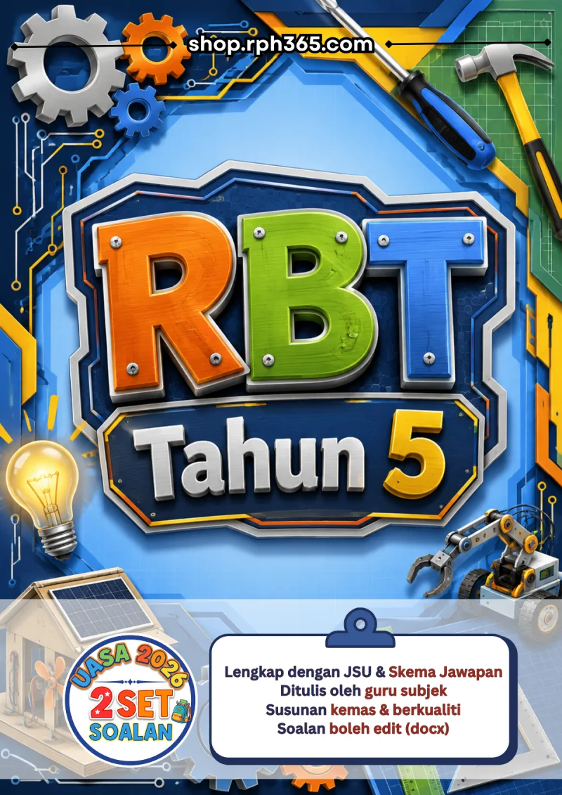 RBT Tahun 5 UASA 2026 by RPH365 (2 Set)