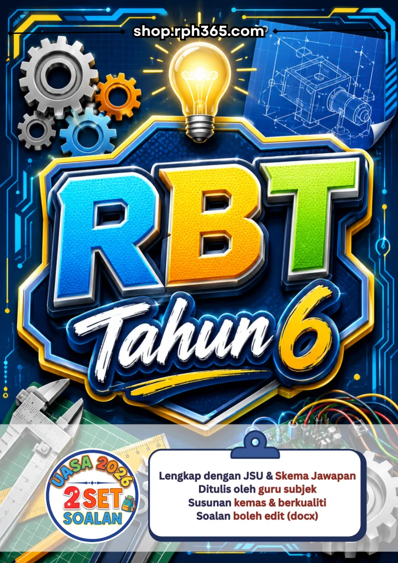RBT Tahun 6 UASA 2026 by RPH365 (2 Set)