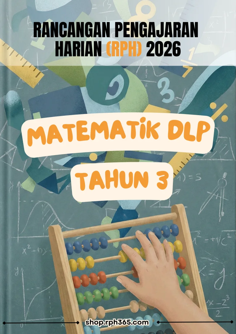 RPH & RPT 2026 Matematik DLP Tahun 3 by RPH365