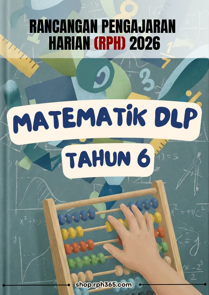 RPH & RPT 2026 Matematik DLP Tahun 6 by RPH365