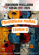 RPH & RPT 2026 Pendidikan Moral Tahun 3 SK by RPH365