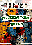 RPH & RPT 2026 Pendidikan Moral Tahun 5 SK by RPH365