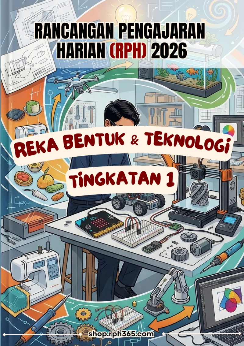 RPH & RPT 2026 Reka Bentuk dan Teknologi Tingkatan 1 SMK by RPH365